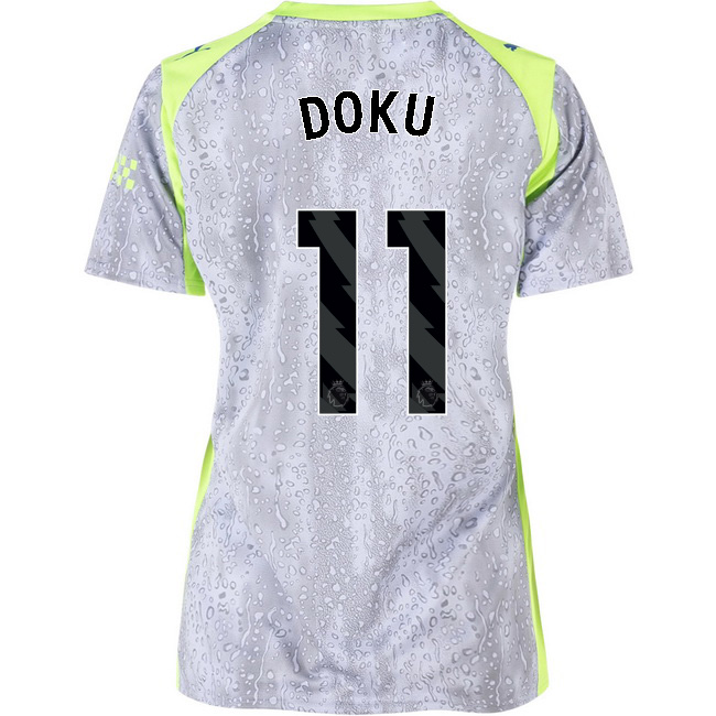2025/26 Jeremy Doku #11 Third Women's Soccer Jersey