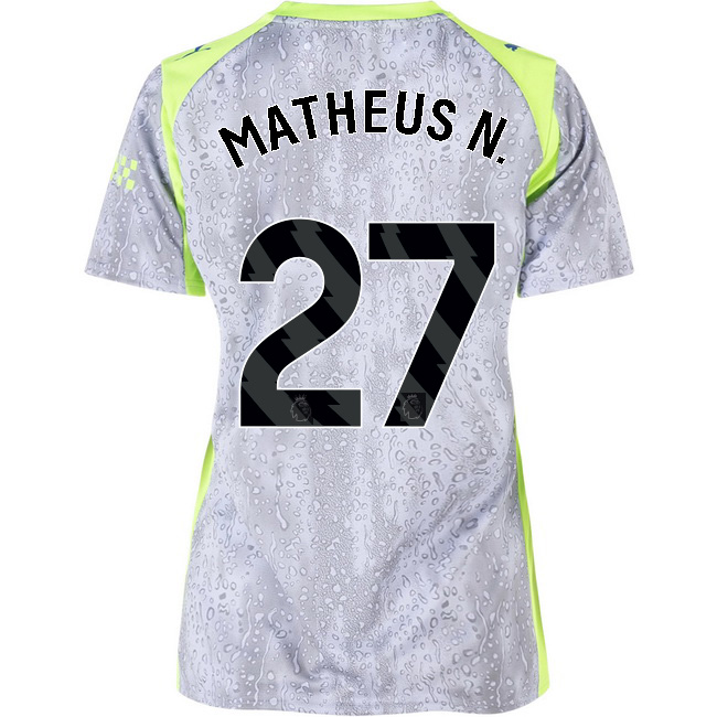 2025/26 Matheus Nunes #27 Third Women's Soccer Jersey