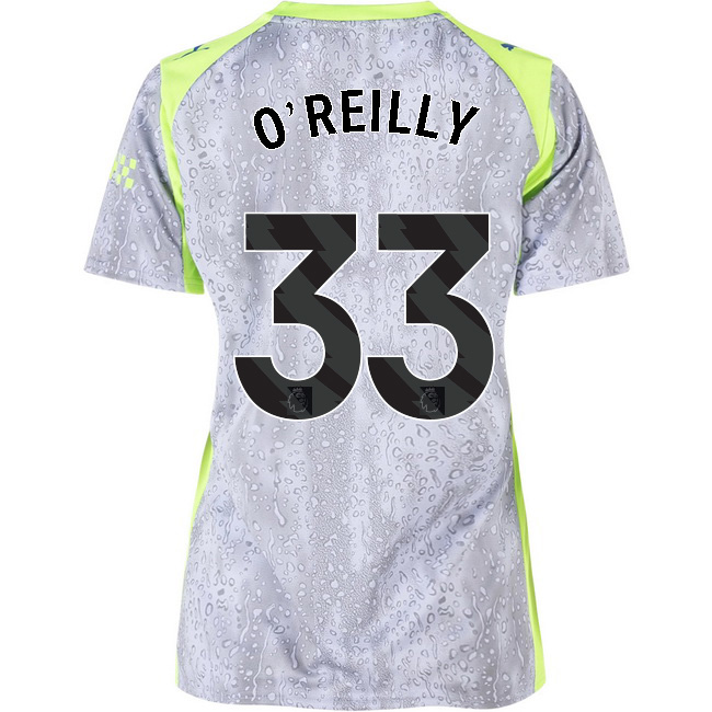 2025/26 Nico O'Reilly #33 Third Women's Soccer Jersey