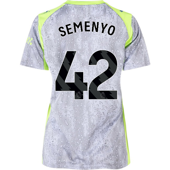 2025/26 Antoine Semenyo #42 Third Women's Soccer Jersey