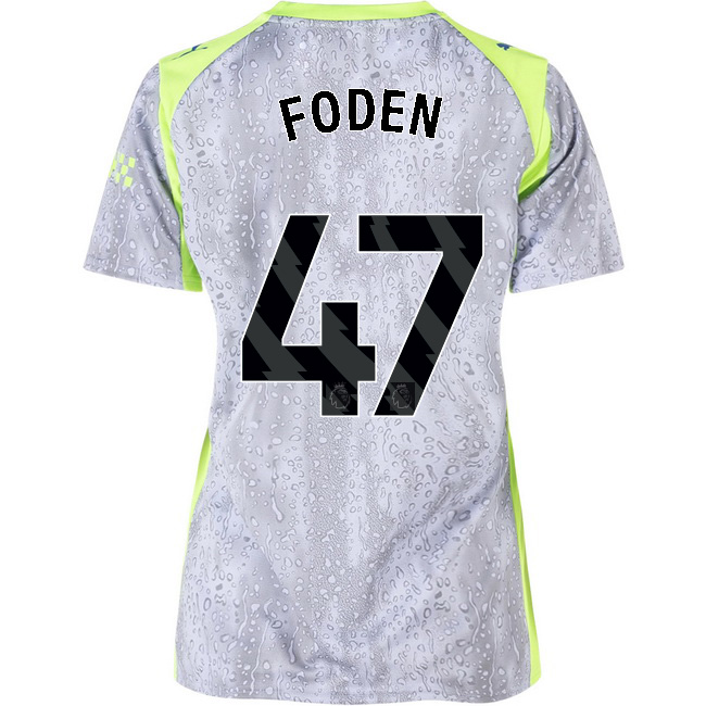 2025/26 Phil Foden #47 Third Women's Soccer Jersey