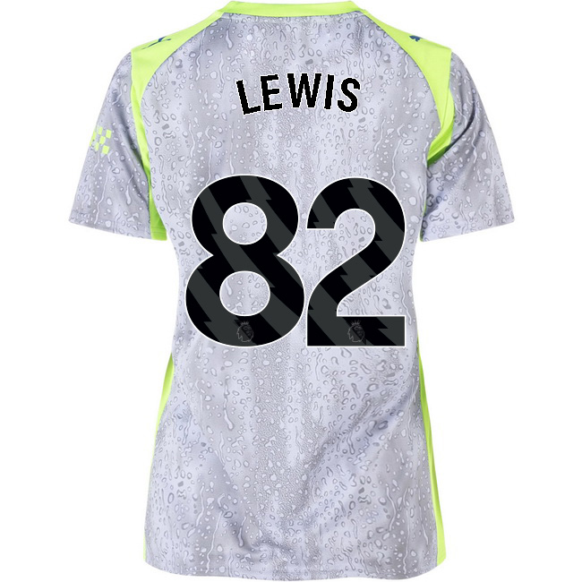 2025/26 Rico Lewis #82 Third Women's Soccer Jersey