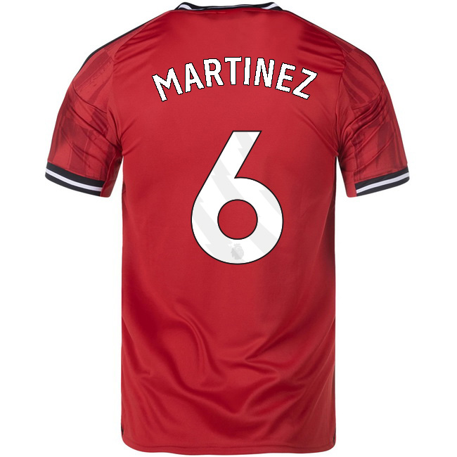 2025/26 Lisandro Martinez #6 Home Men's Soccer Jersey