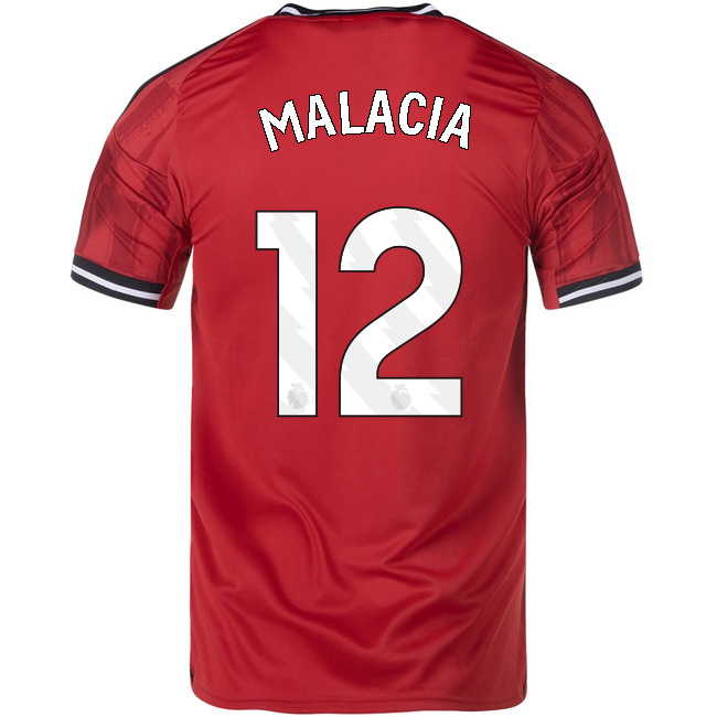 2025/26 Tyrell Malacia #12 Home Men's Soccer Jersey
