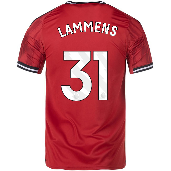 2025/26 Senne Lammens #31 Home Men's Soccer Jersey
