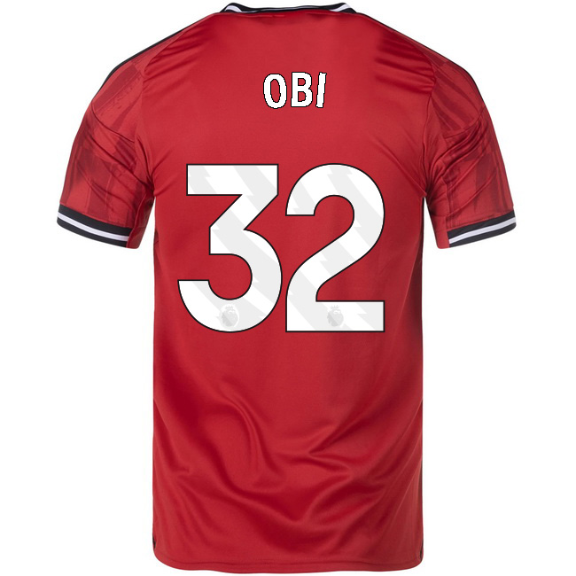 2025/26 Chido Obi #32 Home Men's Soccer Jersey