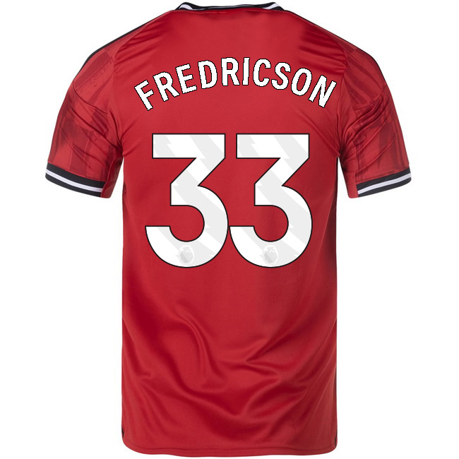 2025/26 Tyler Fredricson #33 Home Men's Soccer Jersey