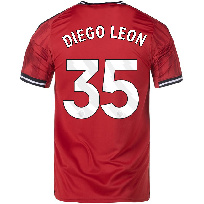 2025/26 Diego Leon #35 Home Men's Soccer Jersey