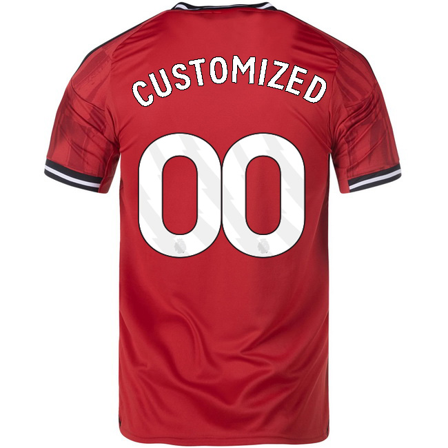 2025/26 CUSTOMIZED W #00 Home Men's Soccer Jersey
