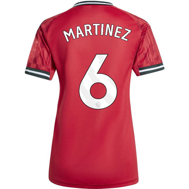 2025/26 Lisandro Martinez #6 Home Women's Soccer Jersey