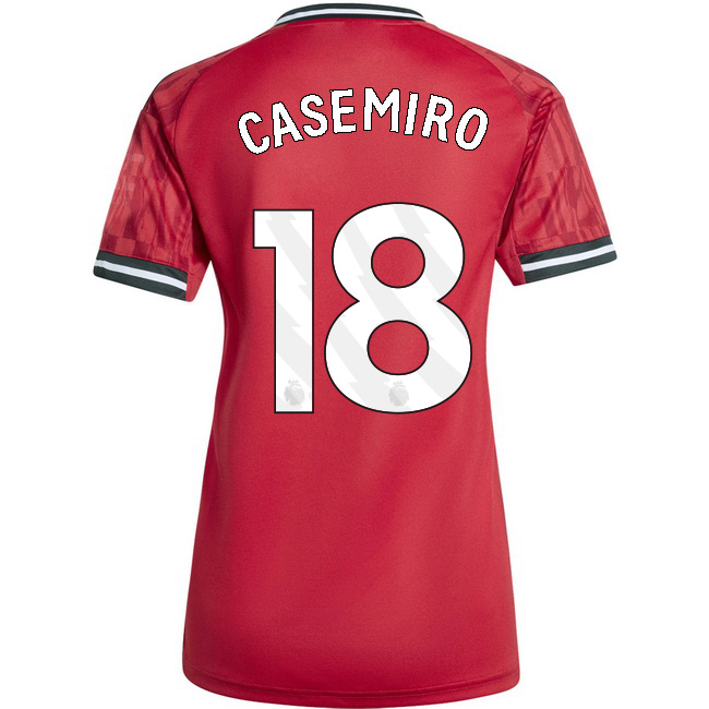 2025/26 Casemiro #18 Home Women's Soccer Jersey