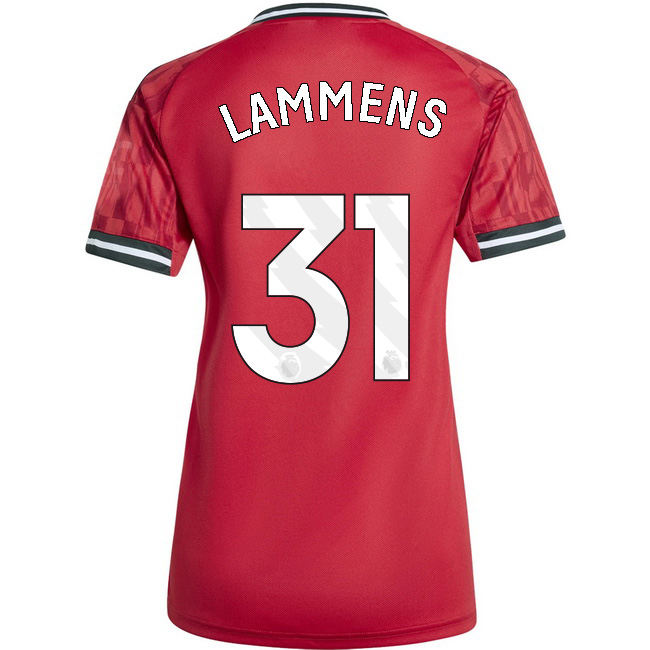 2025/26 Senne Lammens #31 Home Women's Soccer Jersey