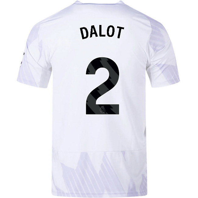 2025/26 Diogo Dalot #2 Away Men's Soccer Jersey