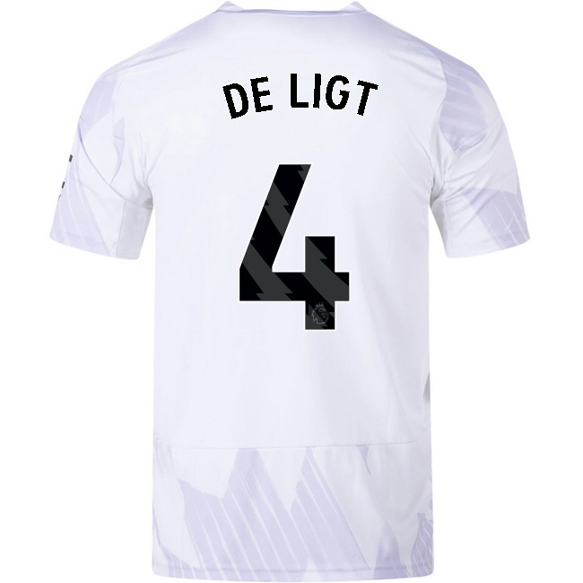 2025/26 Matthijs de Ligt #4 Away Men's Soccer Jersey