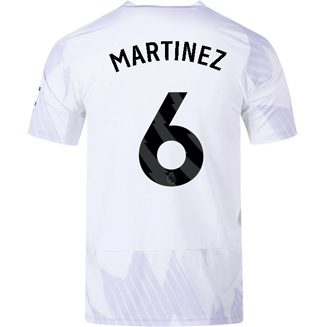 2025/26 Lisandro Martinez #6 Away Men's Soccer Jersey