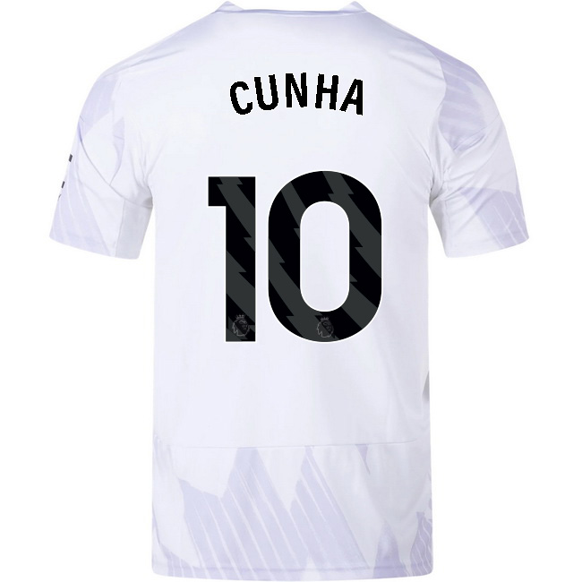 2025/26 Matheus Cunha #10 Away Men's Soccer Jersey