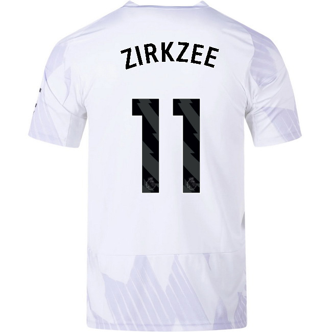 2025/26 Joshua Zirkzee #11 Away Men's Soccer Jersey