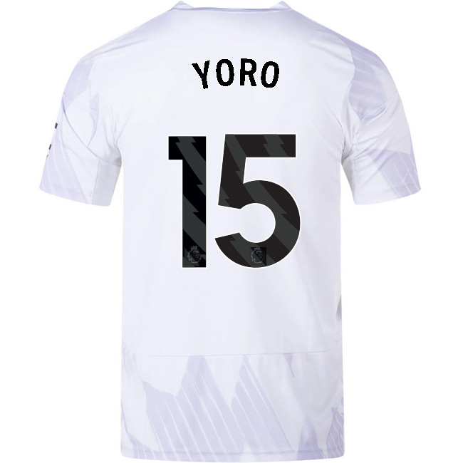 2025/26 Leny Yoro #15 Away Men's Soccer Jersey