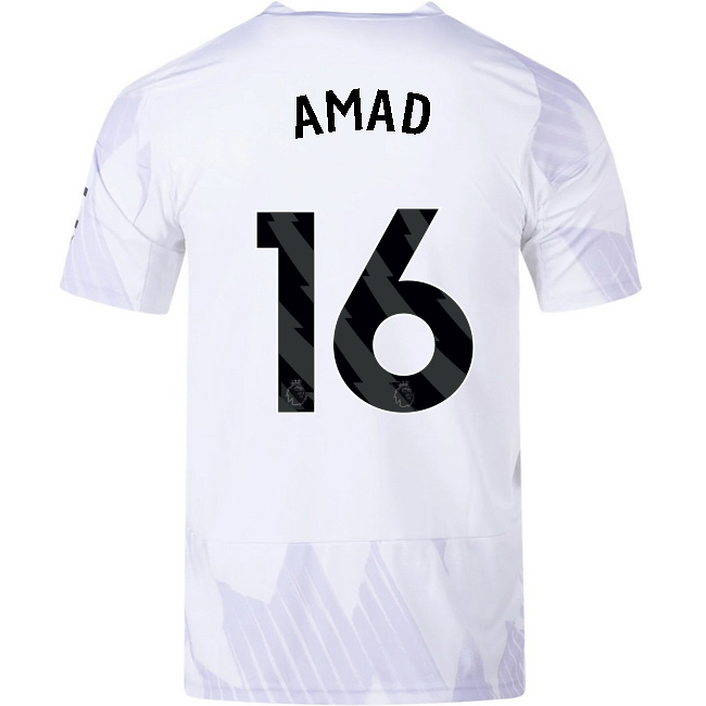 2025/26 Amad Diallo #16 Away Men's Soccer Jersey
