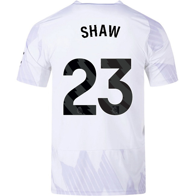 2025/26 Luke Shaw #23 Away Men's Soccer Jersey