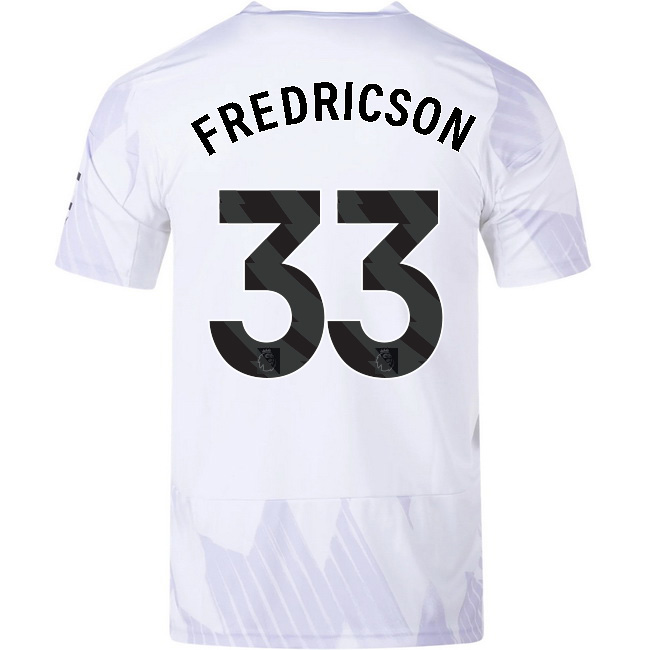 2025/26 Tyler Fredricson #33 Away Men's Soccer Jersey