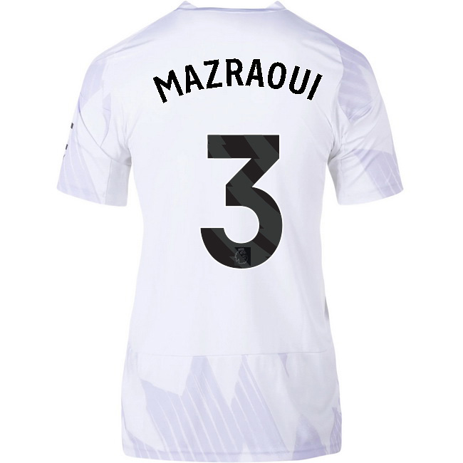 2025/26 Noussair Mazraoui #3 Away Women's Soccer Jersey
