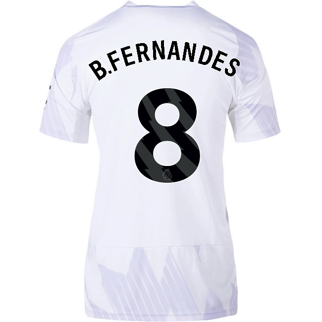 2025/26 Bruno Fernandes #8 Away Women's Soccer Jersey