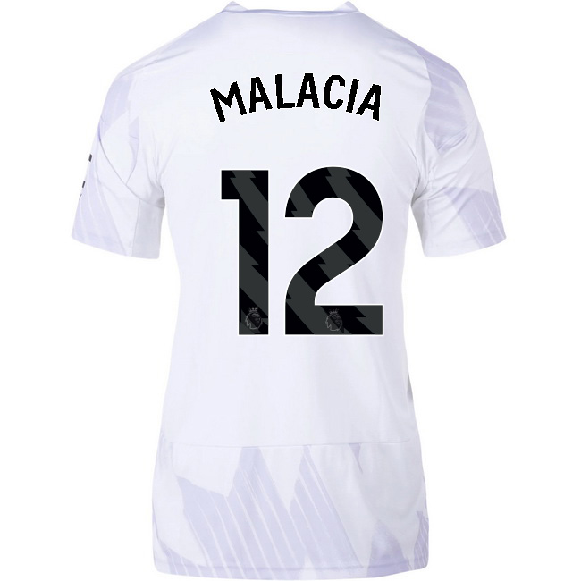 2025/26 Tyrell Malacia #12 Away Women's Soccer Jersey