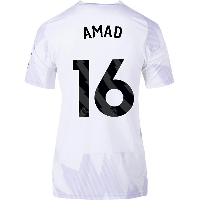 2025/26 Amad Diallo #16 Away Women's Soccer Jersey
