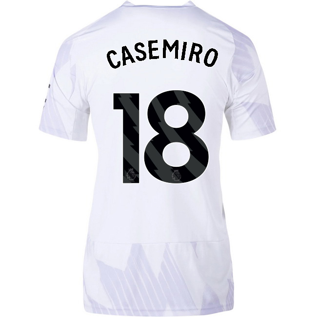 2025/26 Casemiro #18 Away Women's Soccer Jersey