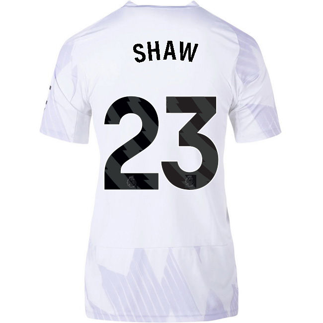 2025/26 Luke Shaw #23 Away Women's Soccer Jersey