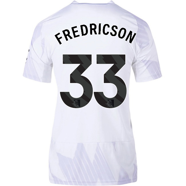 2025/26 Tyler Fredricson #33 Away Women's Soccer Jersey