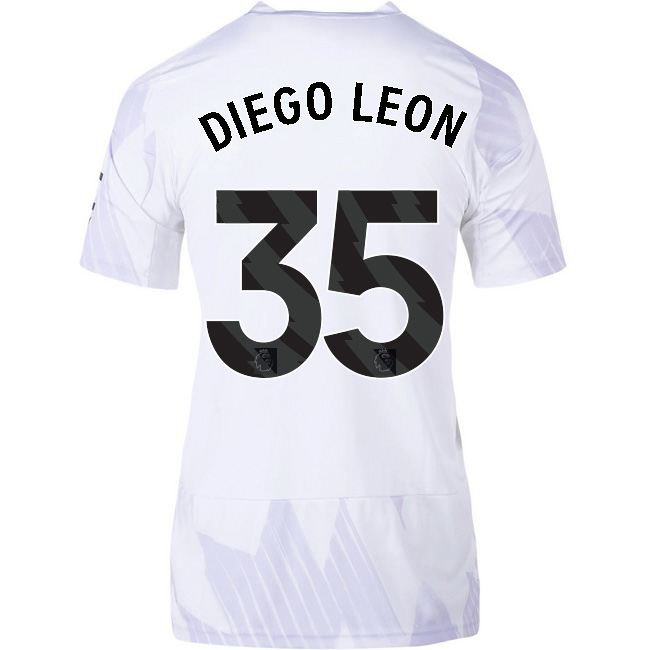2025/26 Diego Leon #35 Away Women's Soccer Jersey