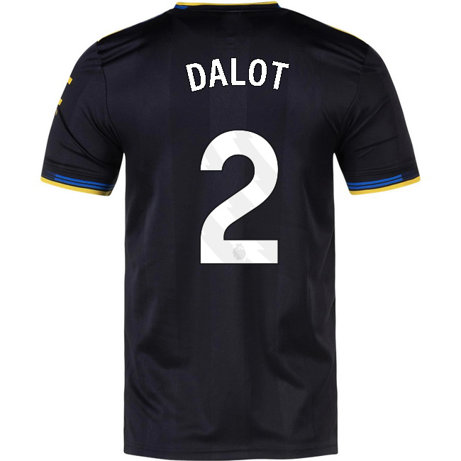 2025/26 Diogo Dalot #2 Third Men's Soccer Jersey