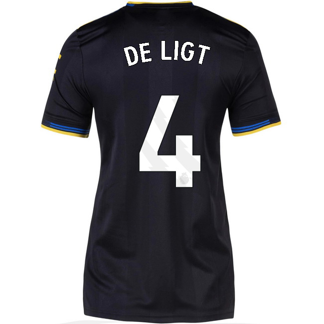 2025/26 Matthijs de Ligt #4 Third Women's Soccer Jersey
