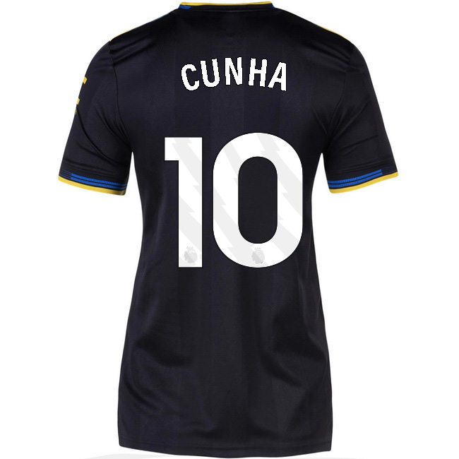 2025/26 Matheus Cunha #10 Third Women's Soccer Jersey