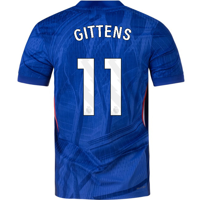 2025/26 Jamie Gittens #11 Home Men's Soccer Jersey