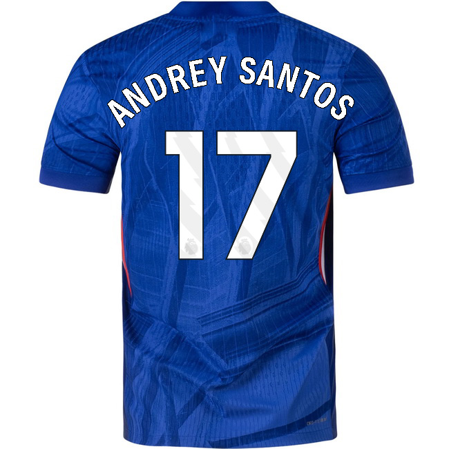 2025/26 Andrey Santos #17 Home Men's Soccer Jersey