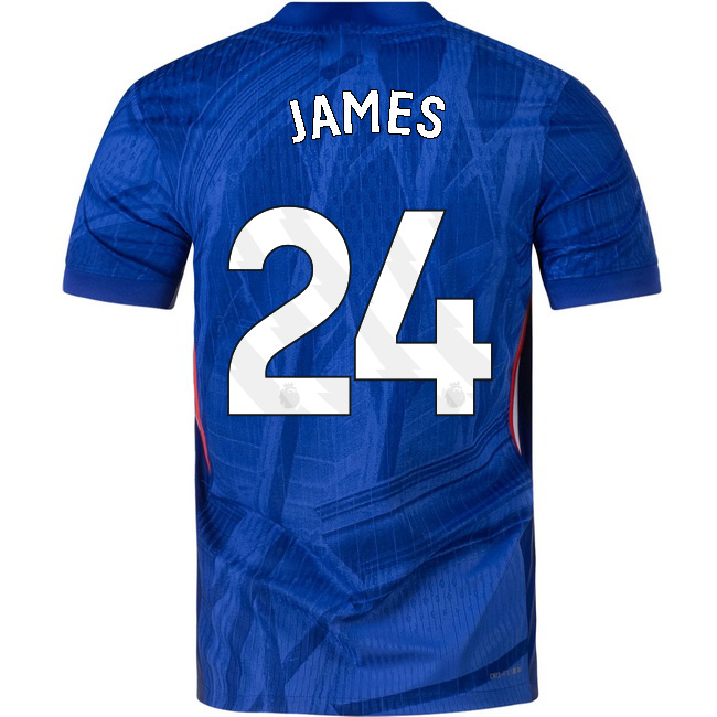 2025/26 Reece James #24 Home Men's Soccer Jersey