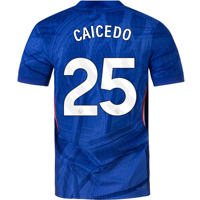 2025/26 Moises Caicedo #25 Home Men's Soccer Jersey