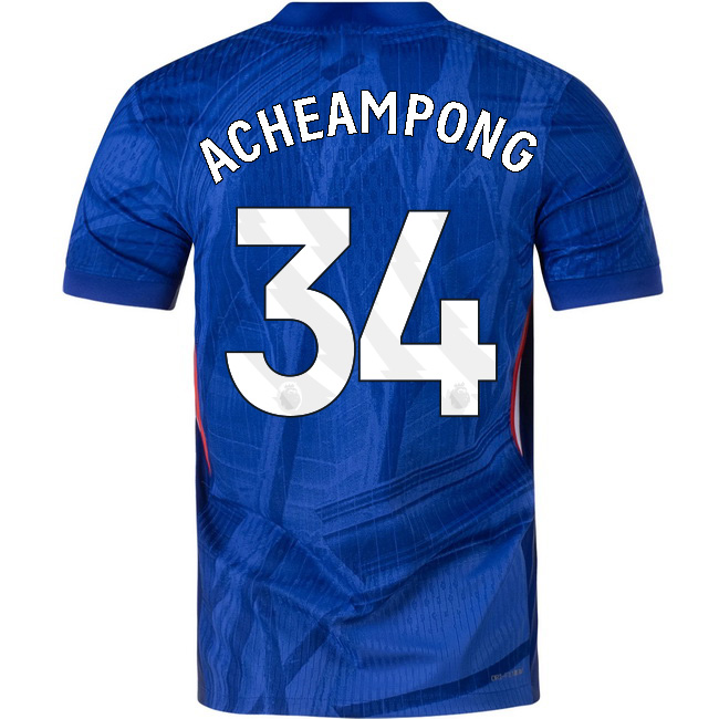 2025/26 Josh Acheampong #34 Home Men's Soccer Jersey