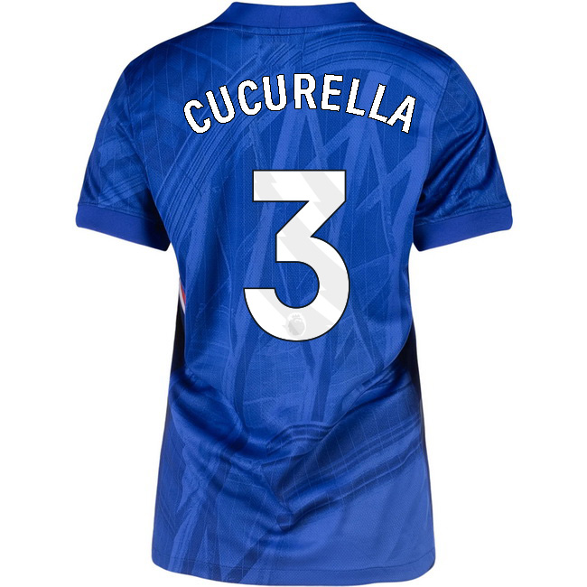 2025/26 Marc Cucurella #3 Home Women's Soccer Jersey