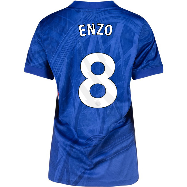 2025/26 Enzo Fernandez #8 Home Women's Soccer Jersey