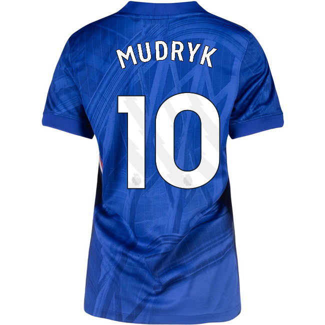 2025/26 Mykhaylo Mudryk #10 Home Women's Soccer Jersey