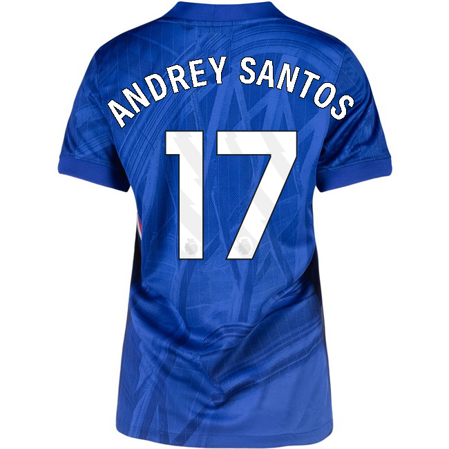 2025/26 Andrey Santos #17 Home Women's Soccer Jersey
