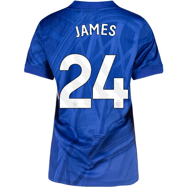 2025/26 Reece James #24 Home Women's Soccer Jersey