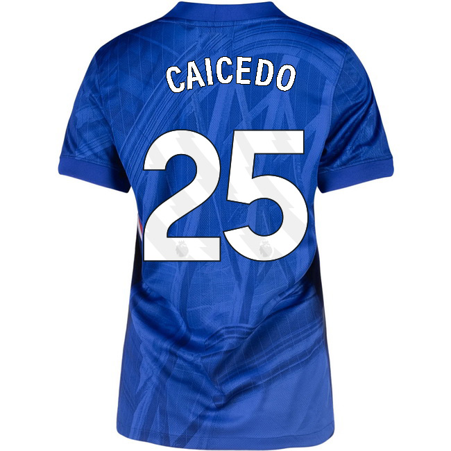 2025/26 Moises Caicedo #25 Home Women's Soccer Jersey