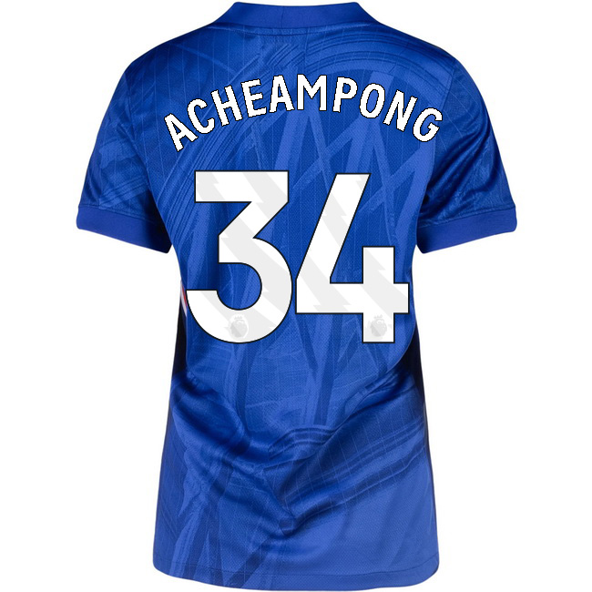 2025/26 Josh Acheampong #34 Home Women's Soccer Jersey