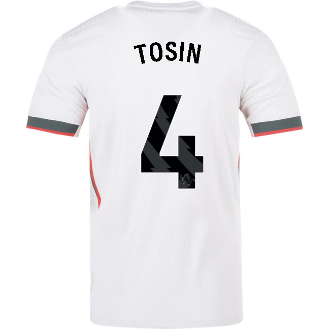 2025/26 Tosin Adarabioyo #4 Away Men's Soccer Jersey