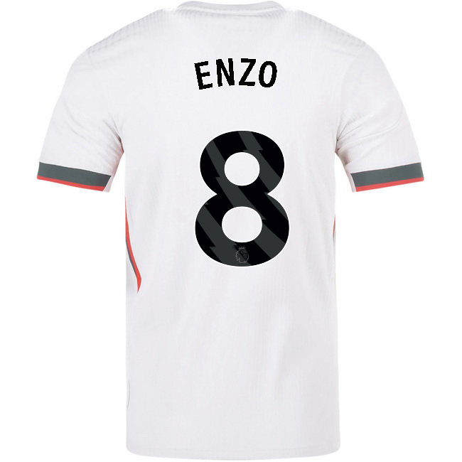 2025/26 Enzo Fernandez #8 Away Men's Soccer Jersey